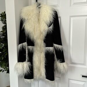 House of Fluff faux fur coat